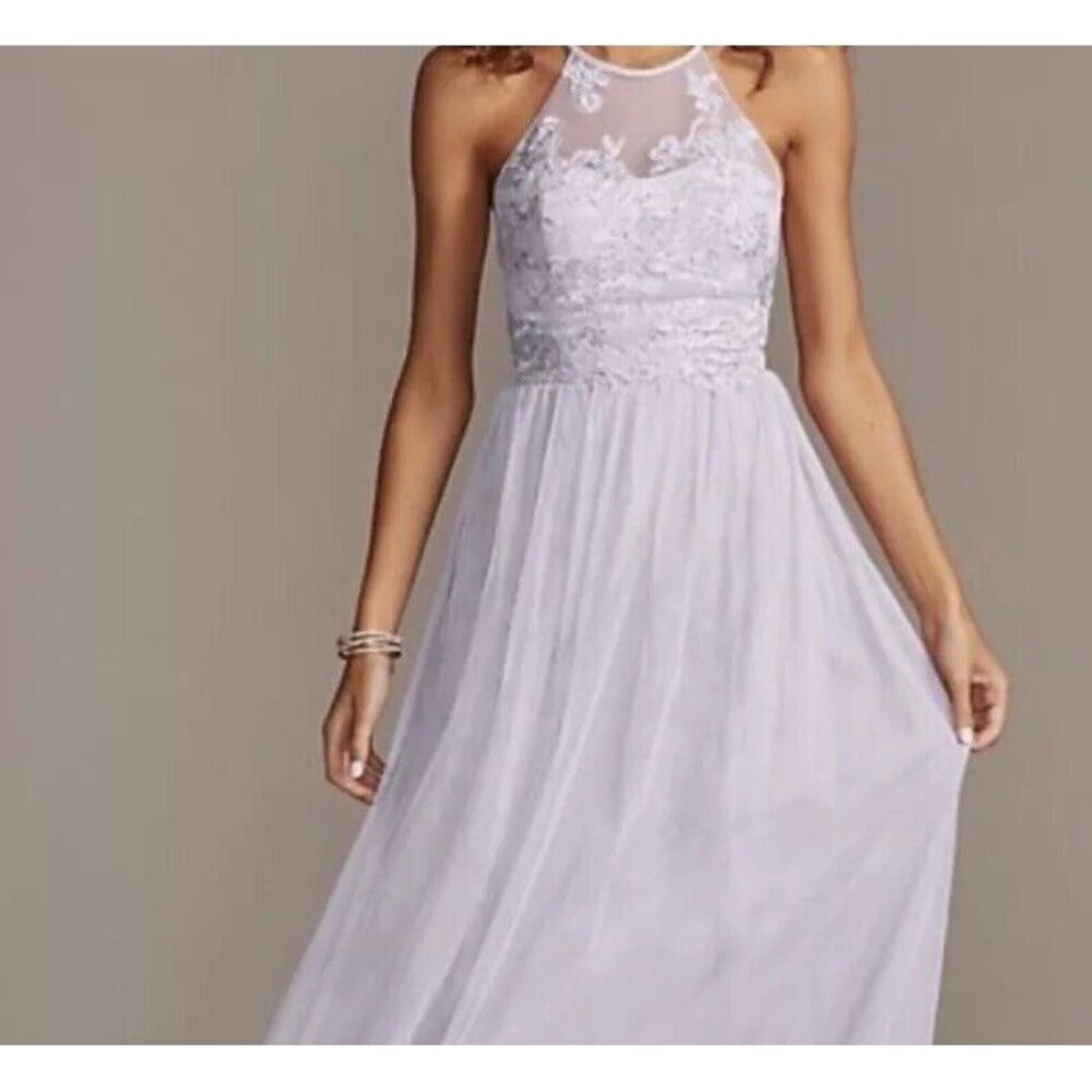 David bridal Lavender‎ Haze Sz 6 Prom, Bridesmaid, Formal, Dress. Msrp$179